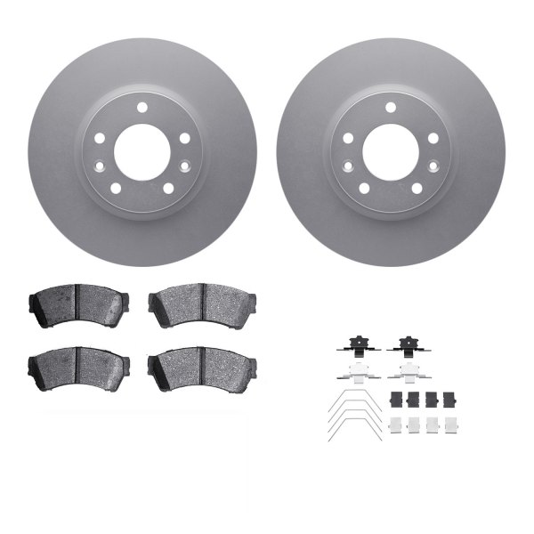  R1 Concepts® - Front Brake Kit with Ceramic Pads