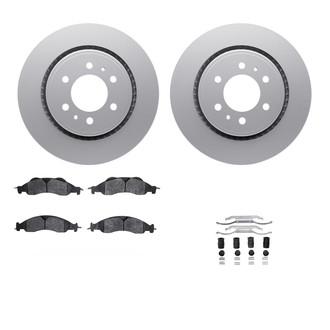 R1 Concepts® - Front Brake Kit with Ceramic Pads
