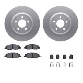 R1 Concepts® - Front Brake Kit with Ceramic Pads