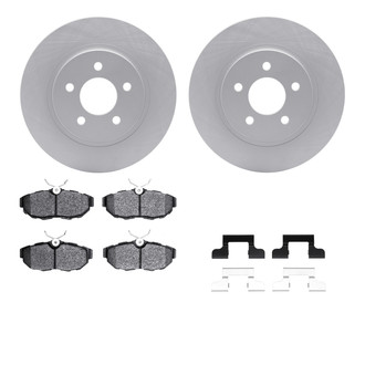 R1 Concepts® - Rear Brake Kit with Ceramic Pads