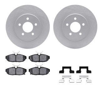 R1 Concepts® - Rear Brake Kit with Ceramic Pads