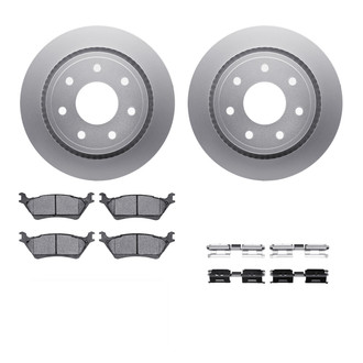 R1 Concepts® - Rear Brake Kit with Ceramic Pads