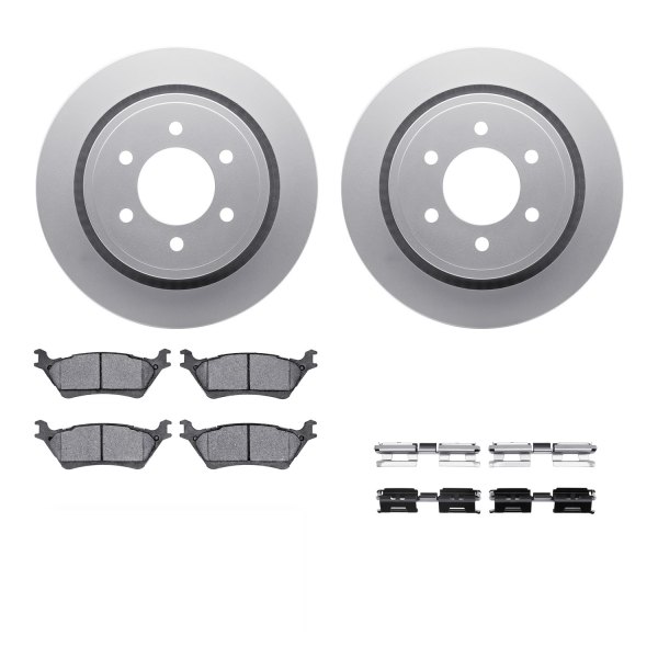  R1 Concepts® - Rear Brake Kit with Ceramic Pads