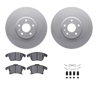 R1 Concepts® - Front Brake Kit with Ceramic Pads