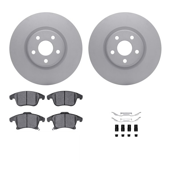  R1 Concepts® - Front Brake Kit with Ceramic Pads