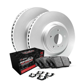 R1 Concepts® - Front Brake Kit with Ceramic Pads