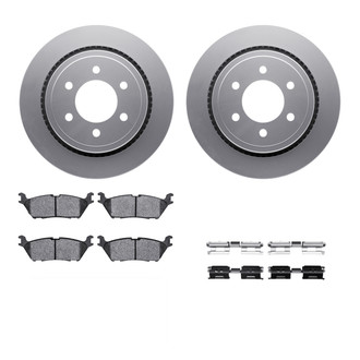 R1 Concepts® - Rear Brake Kit with Ceramic Pads