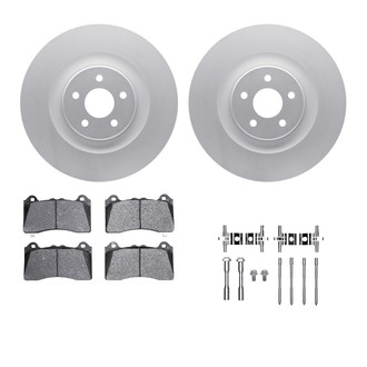 R1 Concepts® - Front Brake Kit with Ceramic Pads