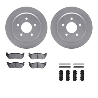 R1 Concepts® - Rear Brake Kit with Ceramic Pads