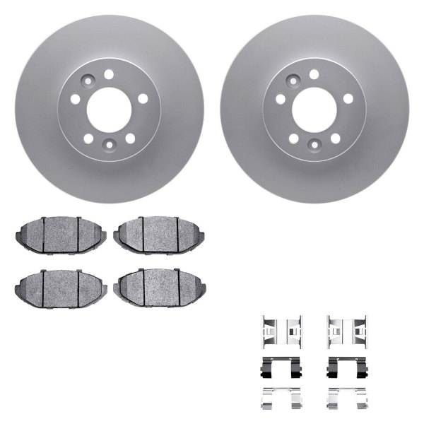  R1 Concepts® - Front Brake Kit with Ceramic Pads