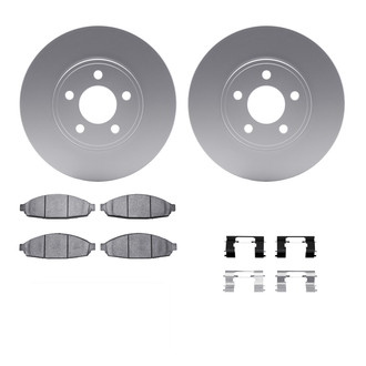 R1 Concepts® - Front Brake Kit with Ceramic Pads