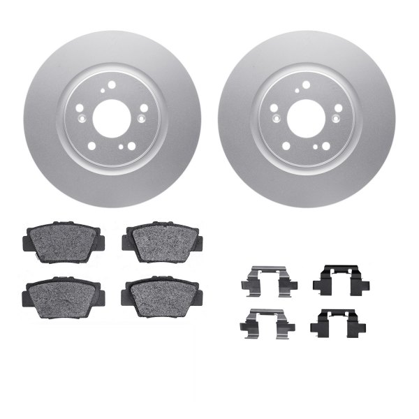  R1 Concepts® - Rear Brake Kit with Ceramic Pads