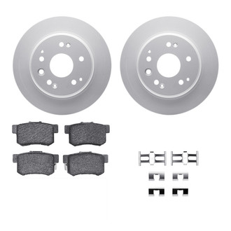 R1 Concepts® - Rear Brake Kit with Ceramic Pads