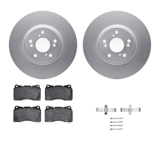 R1 Concepts® - Front Brake Kit with Ceramic Pads