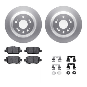 R1 Concepts® - Rear Brake Kit with Ceramic Pads