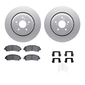 R1 Concepts® - Front Brake Kit with Ceramic Pads