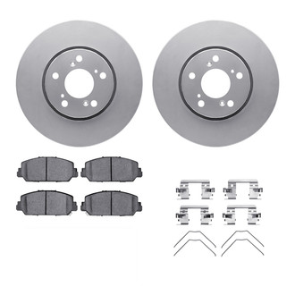 R1 Concepts® - Front Brake Kit with Ceramic Pads