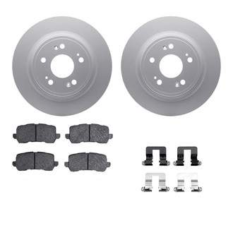 R1 Concepts® - Rear Brake Kit with Ceramic Pads