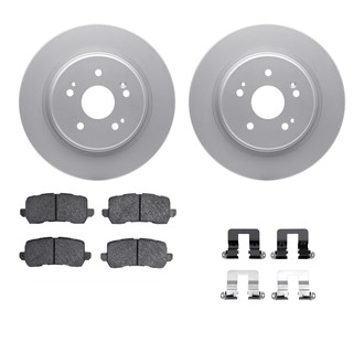 R1 Concepts® - Rear Brake Kit with Ceramic Pads