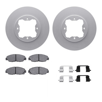 R1 Concepts® - Front Brake Kit with Ceramic Pads