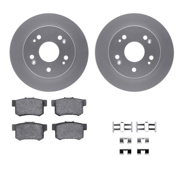  R1 Concepts® - Rear Brake Kit with Ceramic Pads