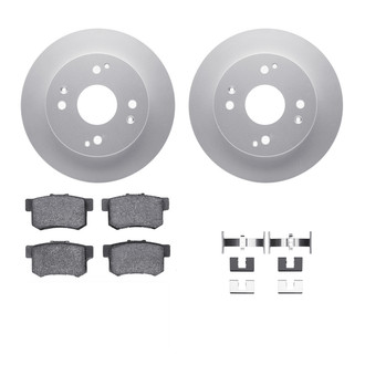 R1 Concepts® - Rear Brake Kit with Ceramic Pads