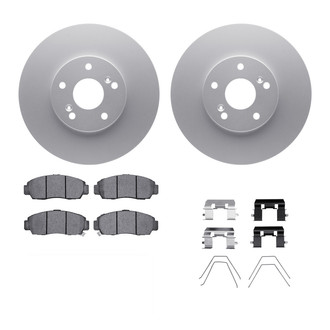 R1 Concepts® - Carbon Coated Brake Kit with Ceramic Pads