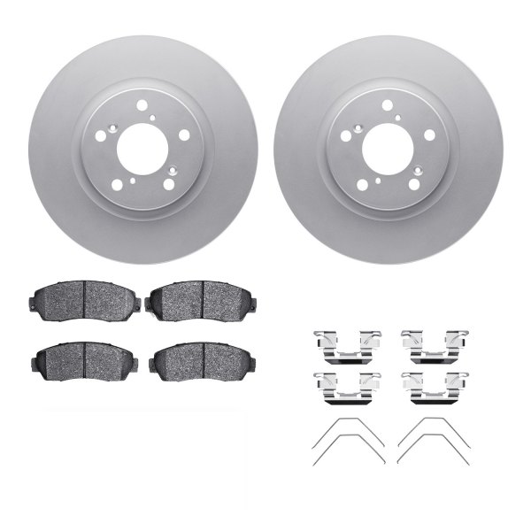  R1 Concepts® - Front Brake Kit with Ceramic Pads