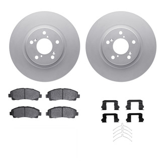 R1 Concepts® - Front Brake Kit with Ceramic Pads