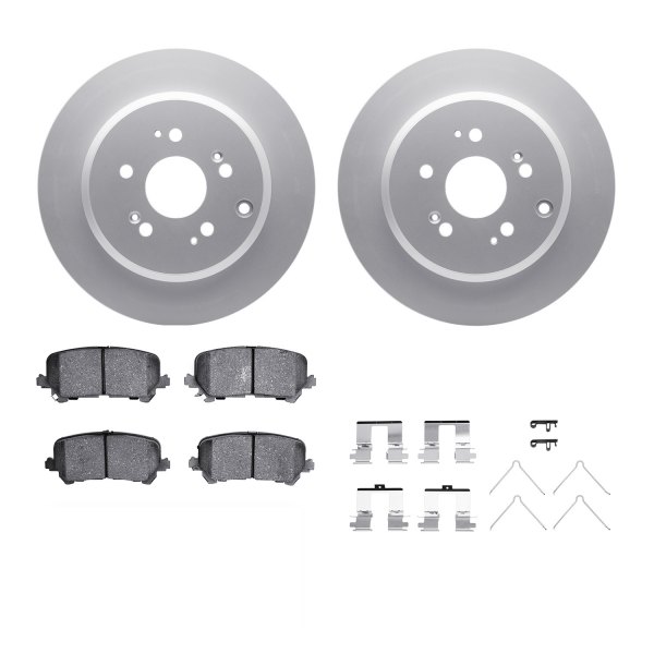  R1 Concepts® - Rear Brake Kit with Ceramic Pads