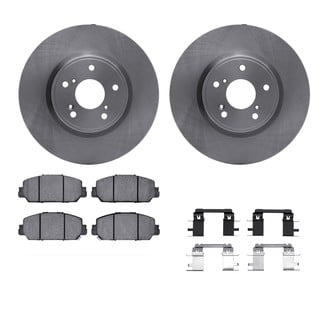 R1 Concepts® - Front Brake Kit with Ceramic Pads