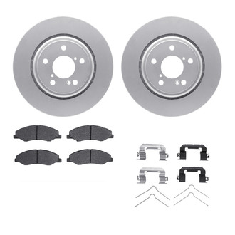 R1 Concepts® - Front Brake Kit with Ceramic Pads