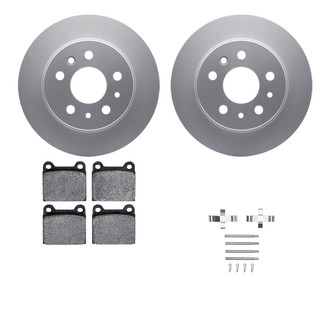 R1 Concepts® - Rear Brake Kit with Ceramic Pads