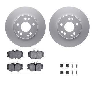R1 Concepts® - Front Brake Kit with Ceramic Pads