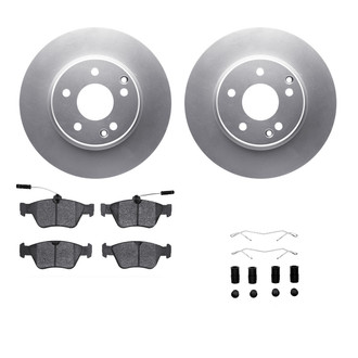 R1 Concepts® - Front Brake Kit with Ceramic Pads