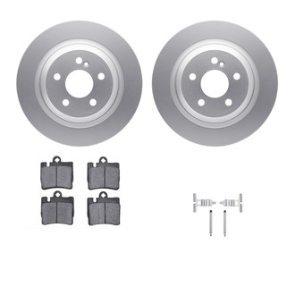 R1 Concepts® - Rear Brake Kit with Ceramic Pads