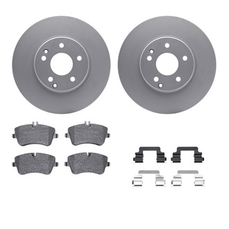 R1 Concepts® - Front Brake Kit with Ceramic Pads