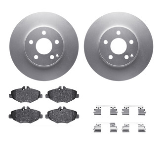 R1 Concepts® - Front Brake Kit with Ceramic Pads