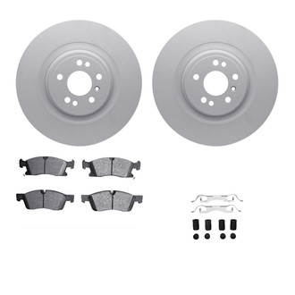 R1 Concepts® - Carbon Coated Brake Kit with Ceramic Pads