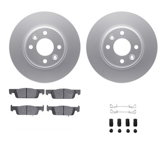 R1 Concepts® - Carbon Coated Brake Kit with Ceramic Pads