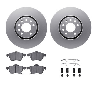R1 Concepts® - Front Brake Kit with Ceramic Pads