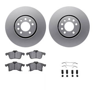 R1 Concepts® - Front Brake Kit with Ceramic Pads