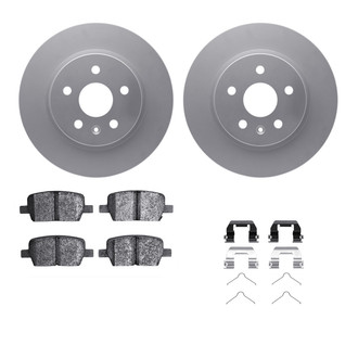 R1 Concepts® - Rear Brake Kit with Ceramic Pads