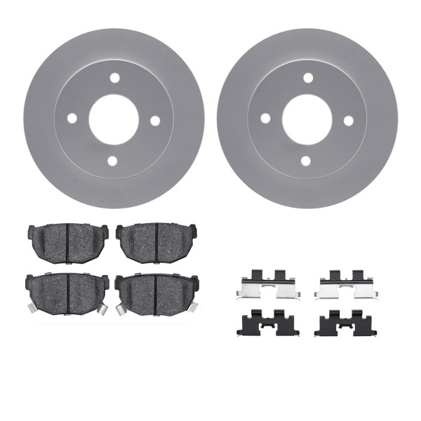  R1 Concepts® - Rear Brake Kit with Ceramic Pads