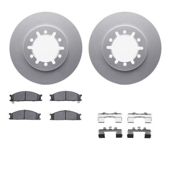  R1 Concepts® - Front Brake Kit with Ceramic Pads