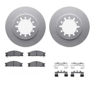 R1 Concepts® - Carbon Coated Brake Kit with Ceramic Pads