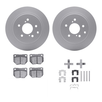 R1 Concepts® - Rear Brake Kit with Ceramic Pads