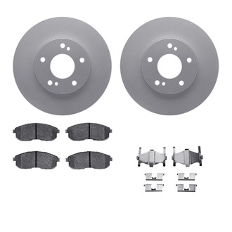 R1 Concepts® - Front Brake Kit with Ceramic Pads