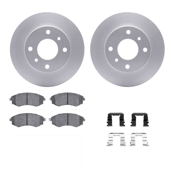  R1 Concepts® - Front Brake Kit with Ceramic Pads