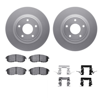 R1 Concepts® - Front Brake Kit with Ceramic Pads